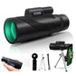 Monocular Telescope High Power Prism Monocular HD Dual Focus Scope with Smartphone Holder and Tripod